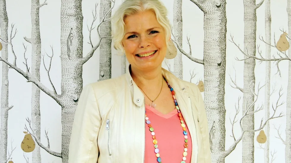 Cecilia Åkesdotter är i Västervik för att erbjuda sin kvinnokurs Mindfulness & Livsverktyg. Foto: Liselotte S Johansson