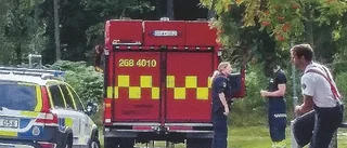 Brand uppstod i julbock