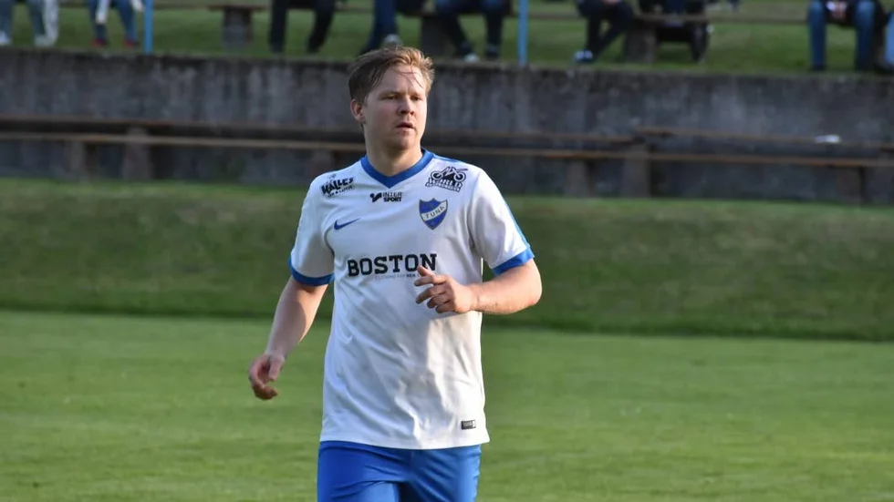 Victor Gustavsson gjorde ett av målen i IFK Tunas dramatiska seger.