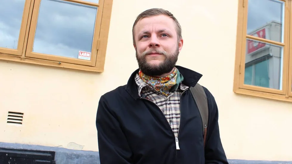 Fler strejker. Jacob Hoffsten, Västerviks Socialistparti, och hans partikamrater vill utvidga strejkrätten.