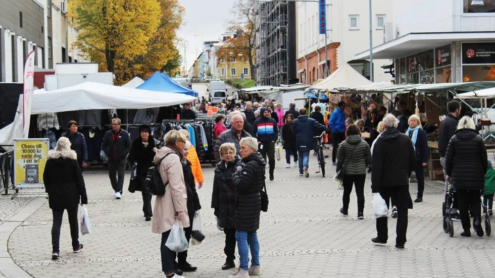 Höstmarknad i Västervik.
Bolaget Västervik Framåts olika roller ger dem för stor makt.