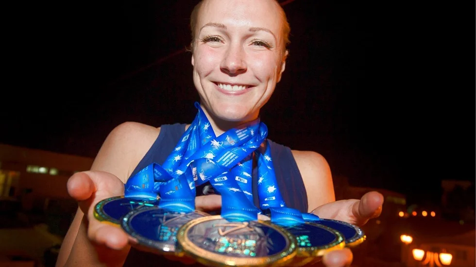 Sarah Sjöström belönas med Svenska Dagbladets bragdmedalj för andra gången.