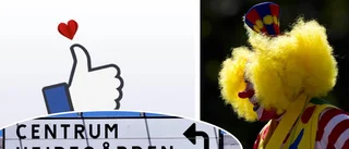 Clown anmäler kvinna efter foto
