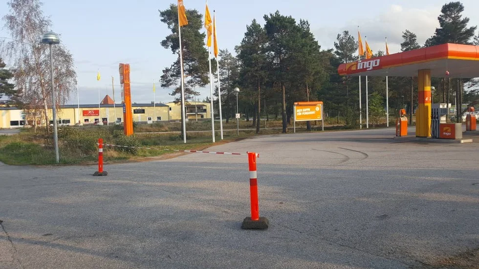 Det går just nu inte att tanka vid bensinmacken vid Rullstensvägen.