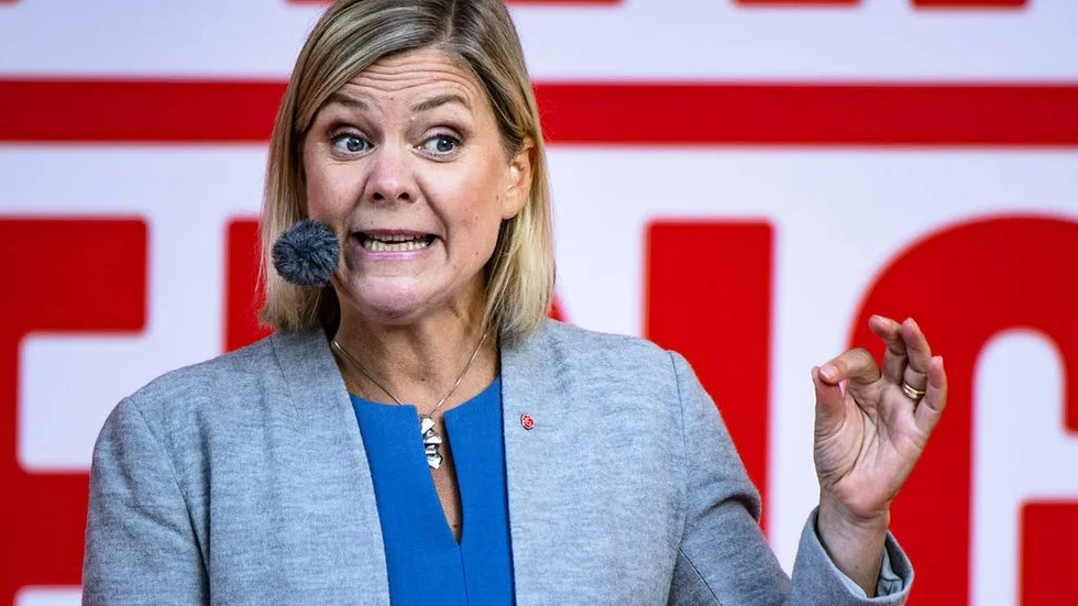 Finansminister Magdalena Andersson (S) sa i Almedalen att det både finns saker hon gillar och ogillar i januariavtalet. En viktig punkt är att en omfattande skattereform ska genomföras.