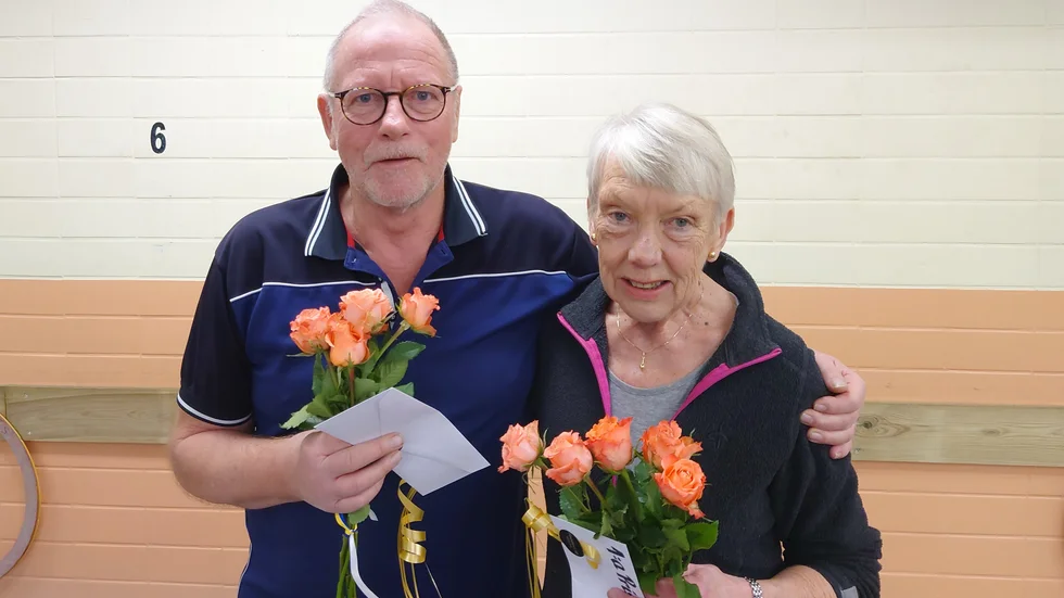 Leif Schenell och Gunilla Nilsson segrade i Floristhusets trippel.
