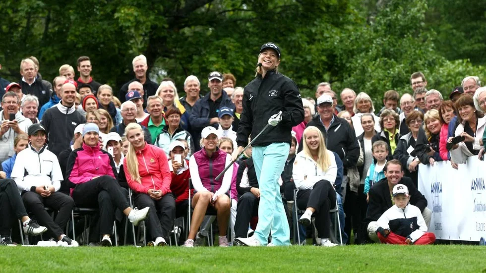 Linköpings golfklubb. Annika Sörenstam är ett av de stora namn som besökt golfbanan under årens lopp.