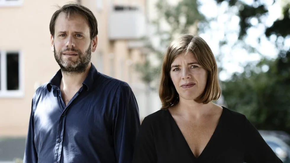 Författarna. Eric Ericson och Susanna Wallstén.