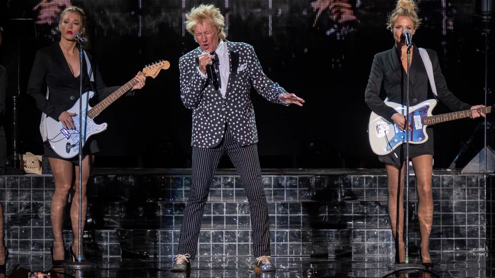 Rod Stewart ger två spelningar i Sverige nästa år. Arkivbild.