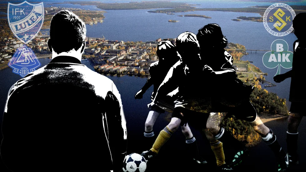 Ett lag med pojkar från fyra föreningar bildades, utan vetskap från respektive förening.