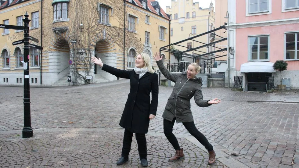 Sara Cederlund och Lina Ringvall.
