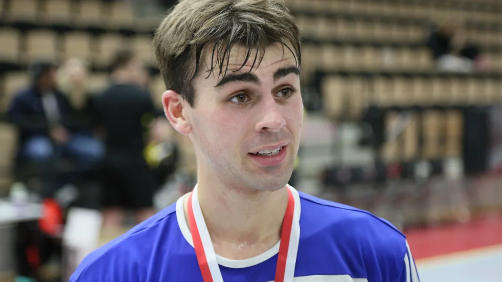 Philip Leal gjorde ett av IFK Visbys mål i premiärsegern.