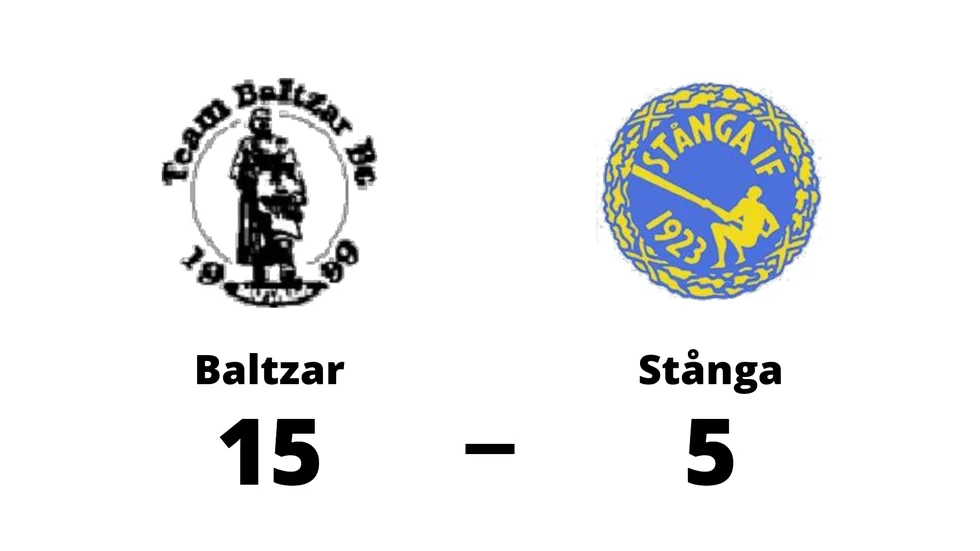 Team Baltzar BC vann mot Stånga IF