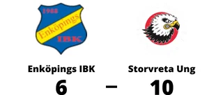 Förlust för Enköpings IBK i toppmötet med Storvreta Ung