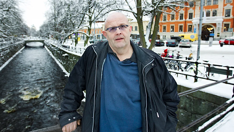 Tre nya deckare av kriminalförfattaren Börge Hellström från Uppsala ges ut postumt. Bilden är från år 2013. 