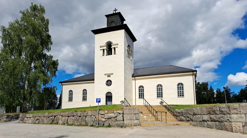 Överluleå kyrka i Boden.