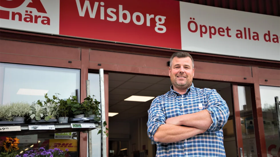 Håkan Stuxberg blir ny Ica-handlare för Ica Wisborg. 