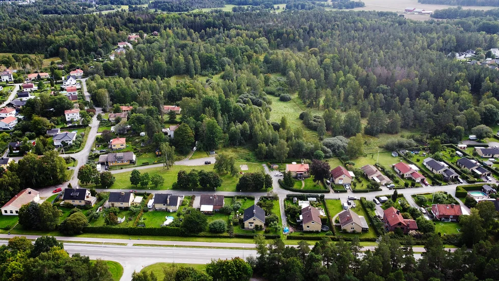 I det här skogs- och ängsområdet ska 50 nya hyresbostäder byggas. Nu ska namnen på de fem nya vägarna i området klubbas.