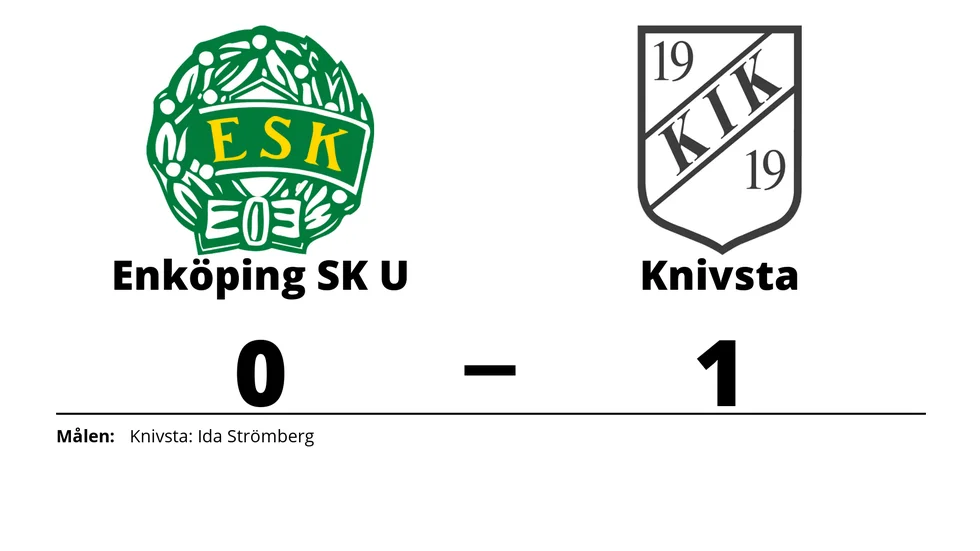 Enköpings SK UK förlorade mot Knivsta IK