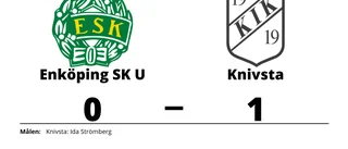 Enköping SK U föll på hemmaplan mot Knivsta