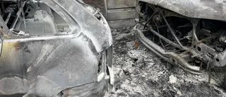 Bilbrand ledde till strömavbrott i Motala