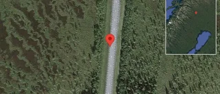Singelolycka med en personbil på E10