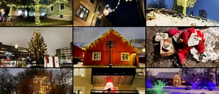 Julen är här – se hur Eskilstuna har blivit julpyntat