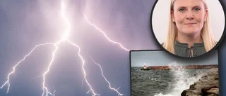 Efter åskan – meteorologen varnar för hårda vindar