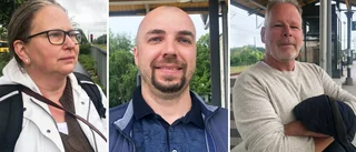Enköpingsresenärerna om banarbetena: "Till slut blir det tungt"