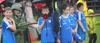 De trotsade regnet för att spela EP-cupen 