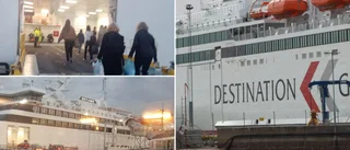 Problem med DG:s landgång – till LNG-färja 