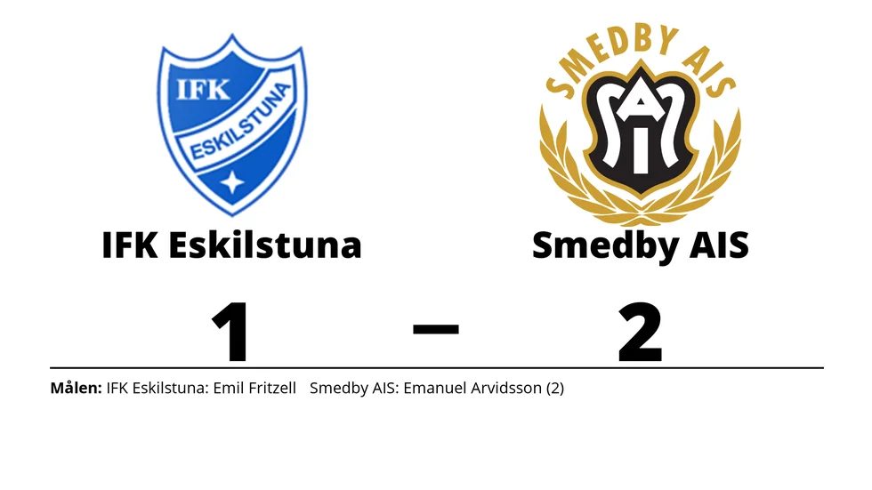 IFK Eskilstuna förlorade mot Smedby AIS
