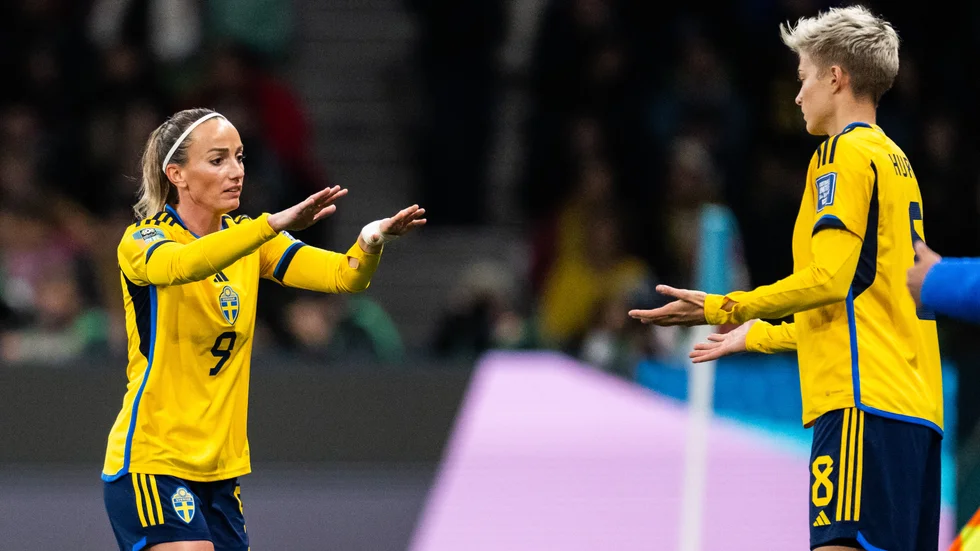 Blir det semifinal för Kosovare Asllani, Lina Hurtig och de andra i det svenska landslaget?
