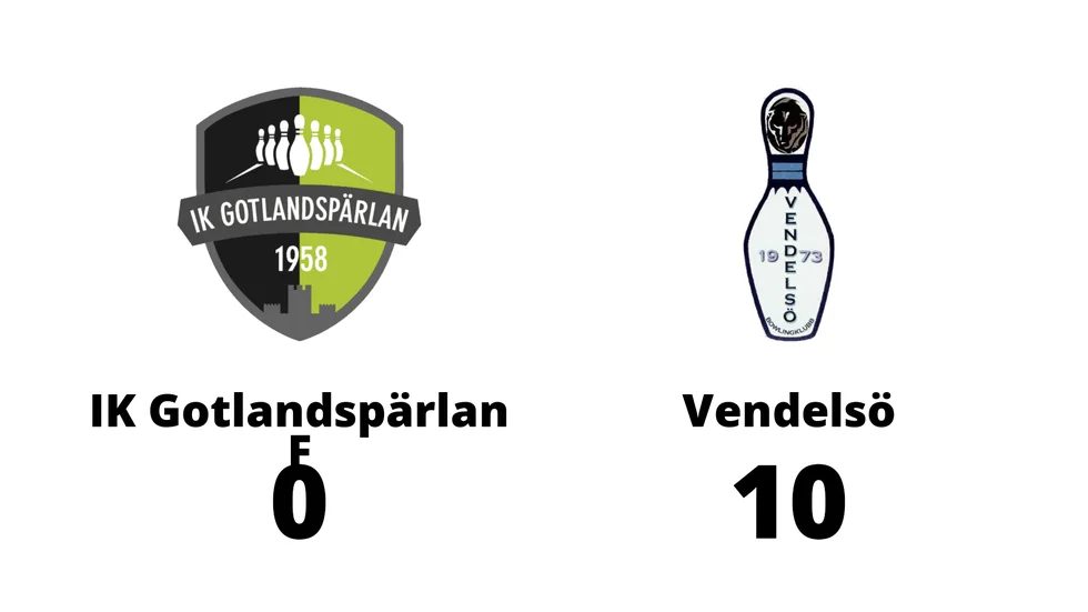 IK Gotlandspärlan F förlorade mot Vendelsö BK