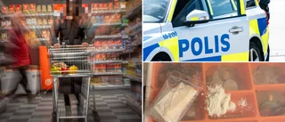 Var på väg mot matbutiken – då slog polisen till