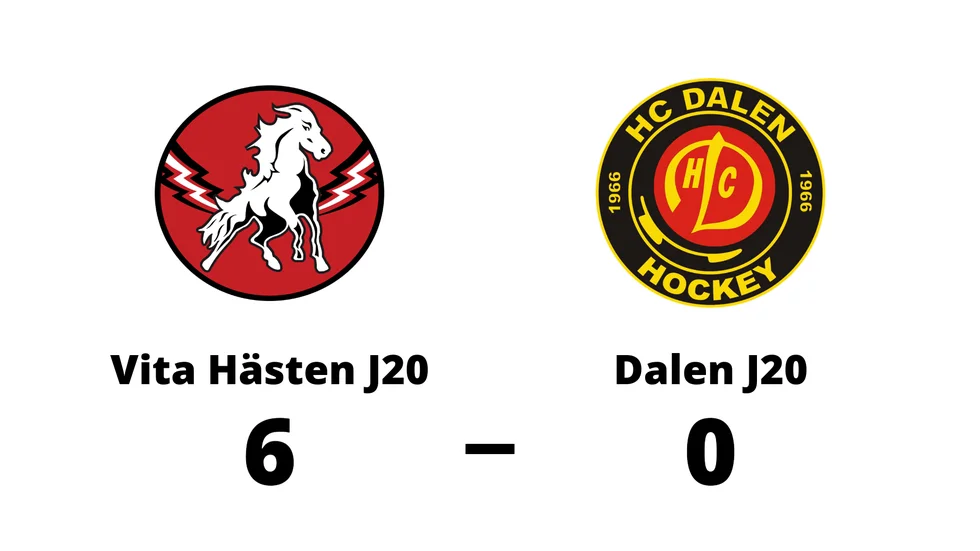 HC Vita Hästen vann mot HC Dalen