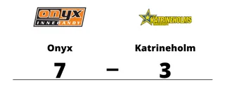 Onyx för tuffa för Katrineholm - förlust med 3-7