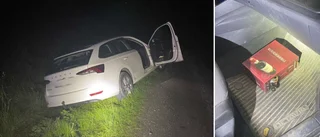 Vägrade stanna vid poliskontroll – körde i diket