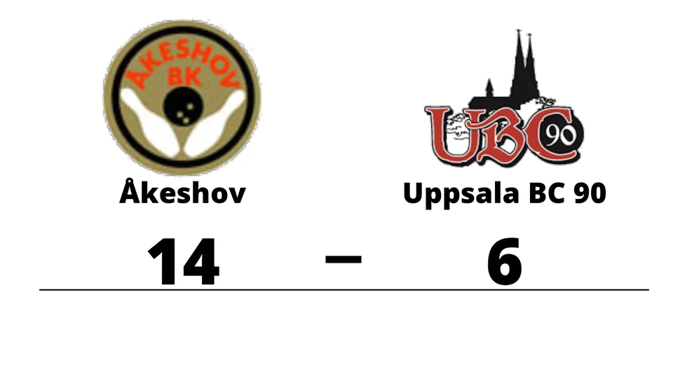 Åkeshovs BK vann mot Uppsala BC 90