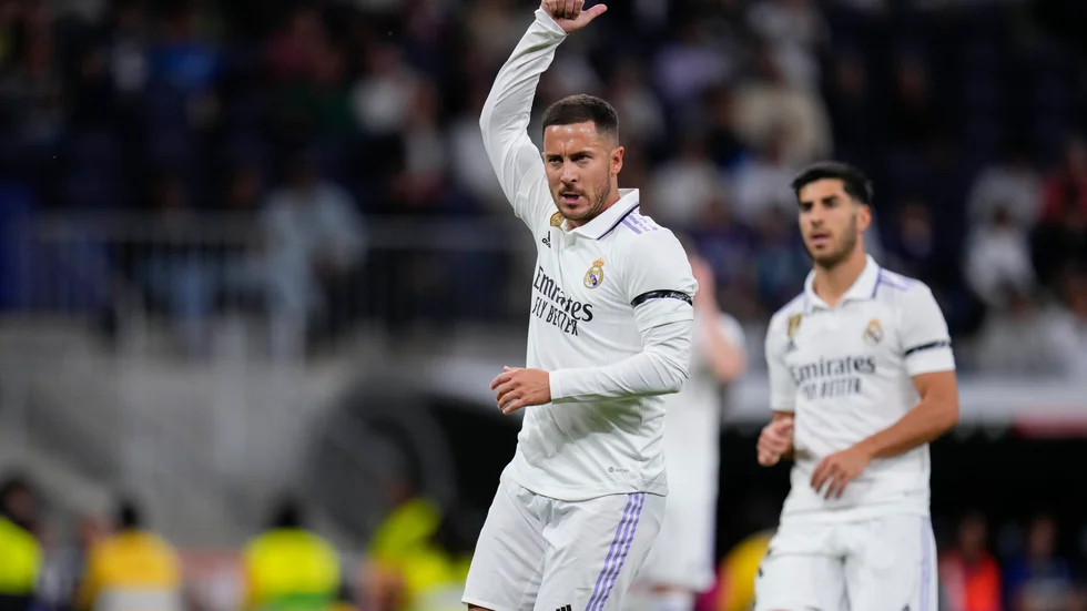 Eden Hazard lägger skorna på hyllan. Arkivbild.