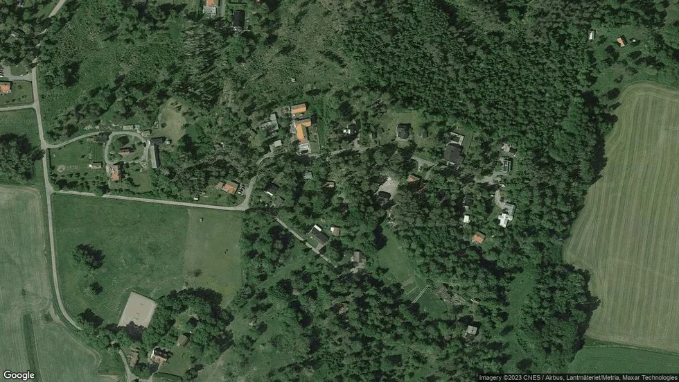 Området kring Ensta Skogsväg 5