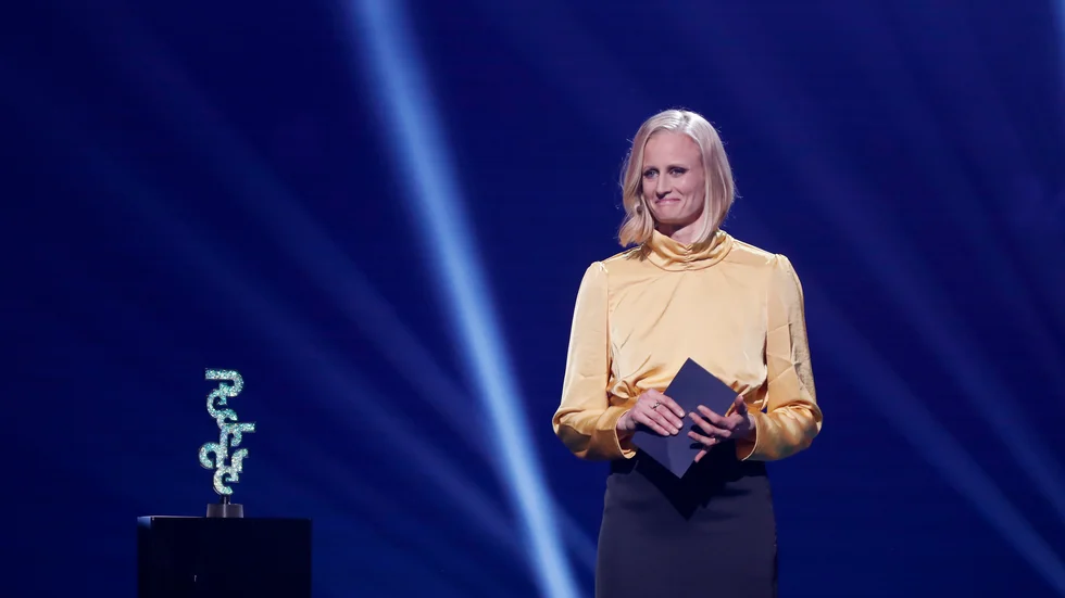 Carolina Klüft har tidigare delat ut pris på idrottsgalan. I galan i januari ska hon vara programledare. Arkivbild.