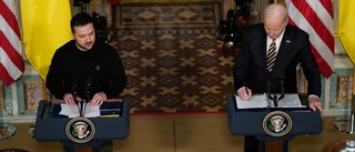 Biden vädjar till USA om Ukrainastöd