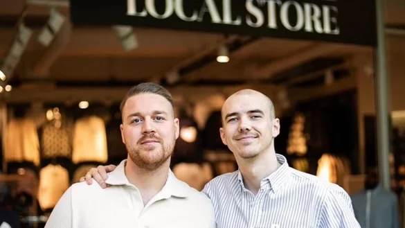 Simon Melberg och Oliver Bäcklund, The Local Store Piteå.
