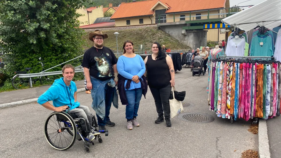Isak Salomonsson och syskonen David Petersson Ramvall, Louise Ramvall och Ida Ramvall har siktet iställt på bland annat mat och smycken.