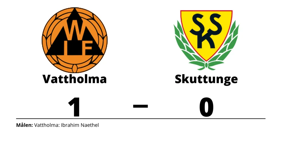 Vattholma IF vann mot Skuttunge SK