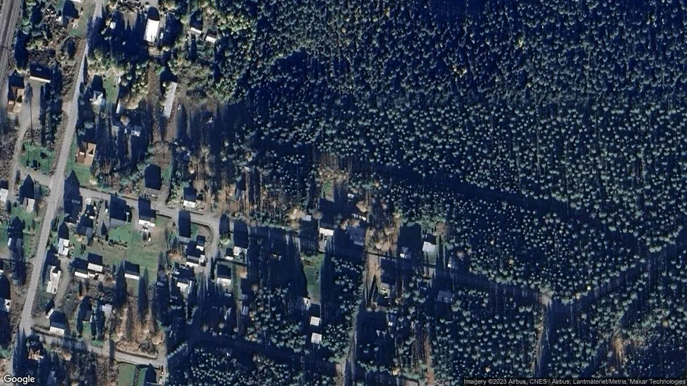 Området kring Hästskovägen 36
