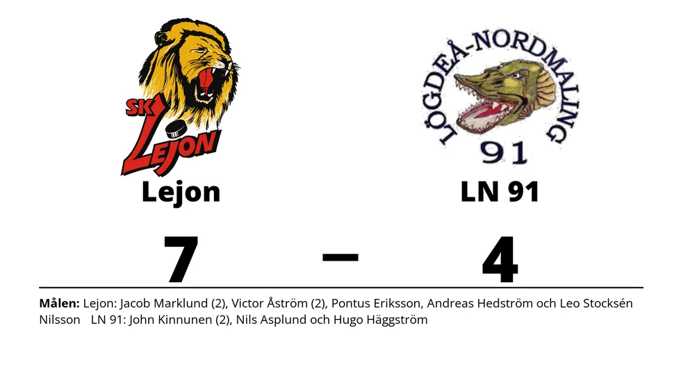 SK Lejon vann mot LN 91