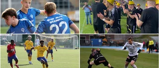 Se Linghemsborna ta krafttag mot snön – för fotbollsträningen