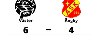 Väster besegrade Ängby med 6-4